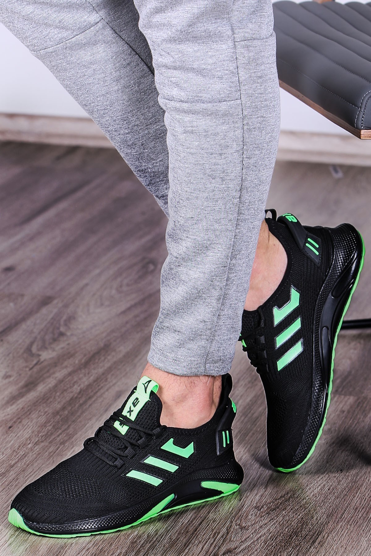 Erkek Yeşil Spor Ayakkabı MS045