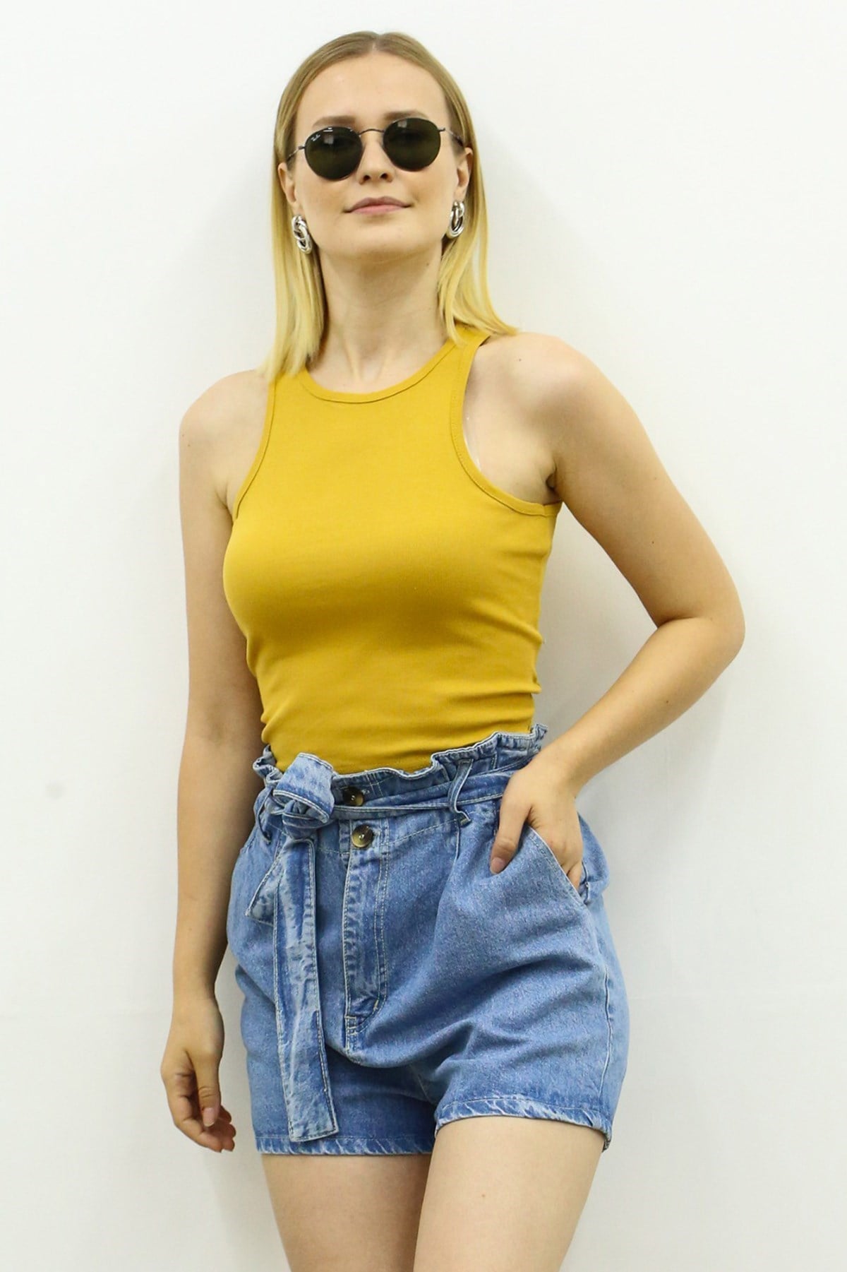Mad Girls Hardal Crop Top MG361