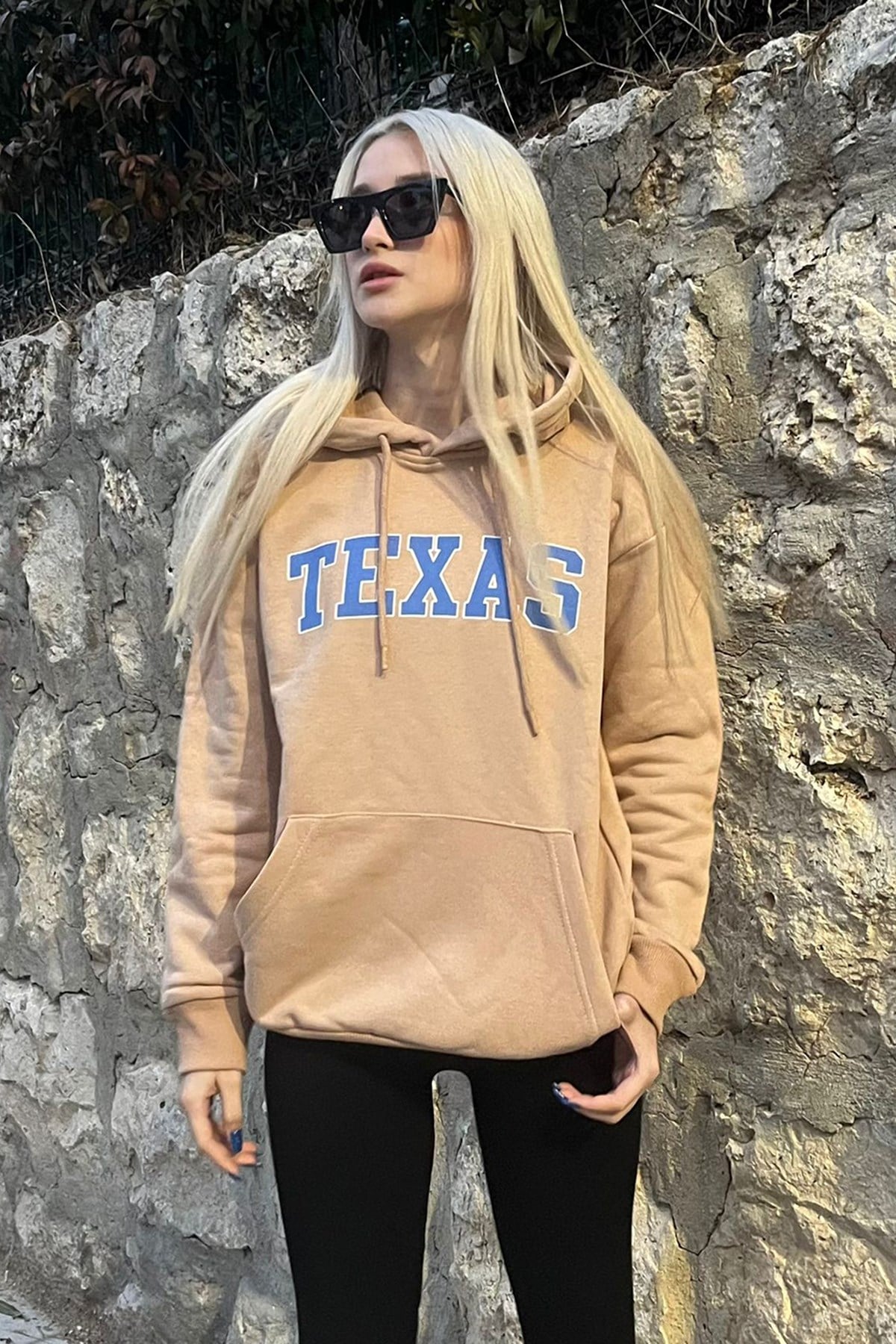 Mad Girls Camel Sweatshirt MG820