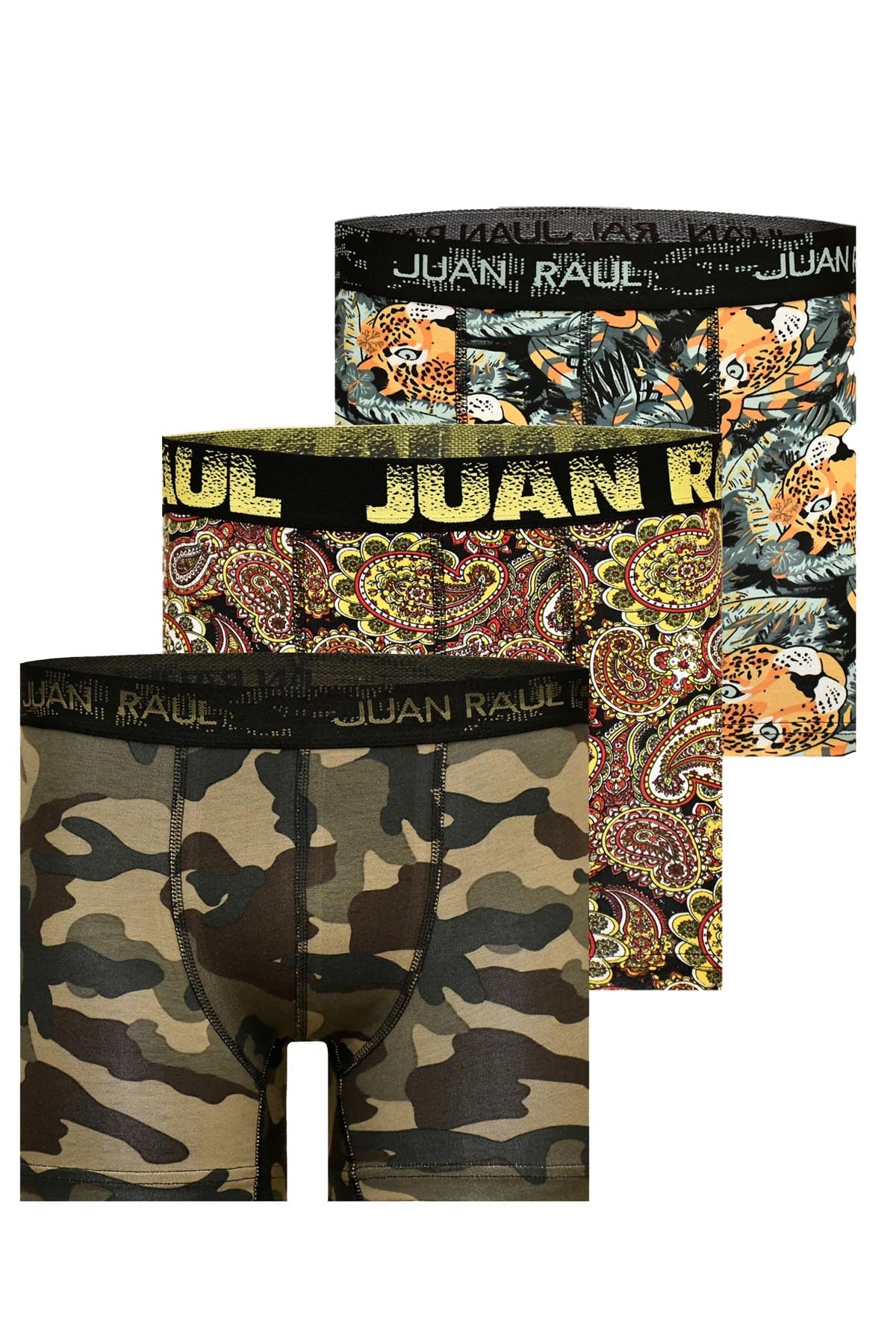 Madmext Erkek 3'lü Boxer Seti MB007