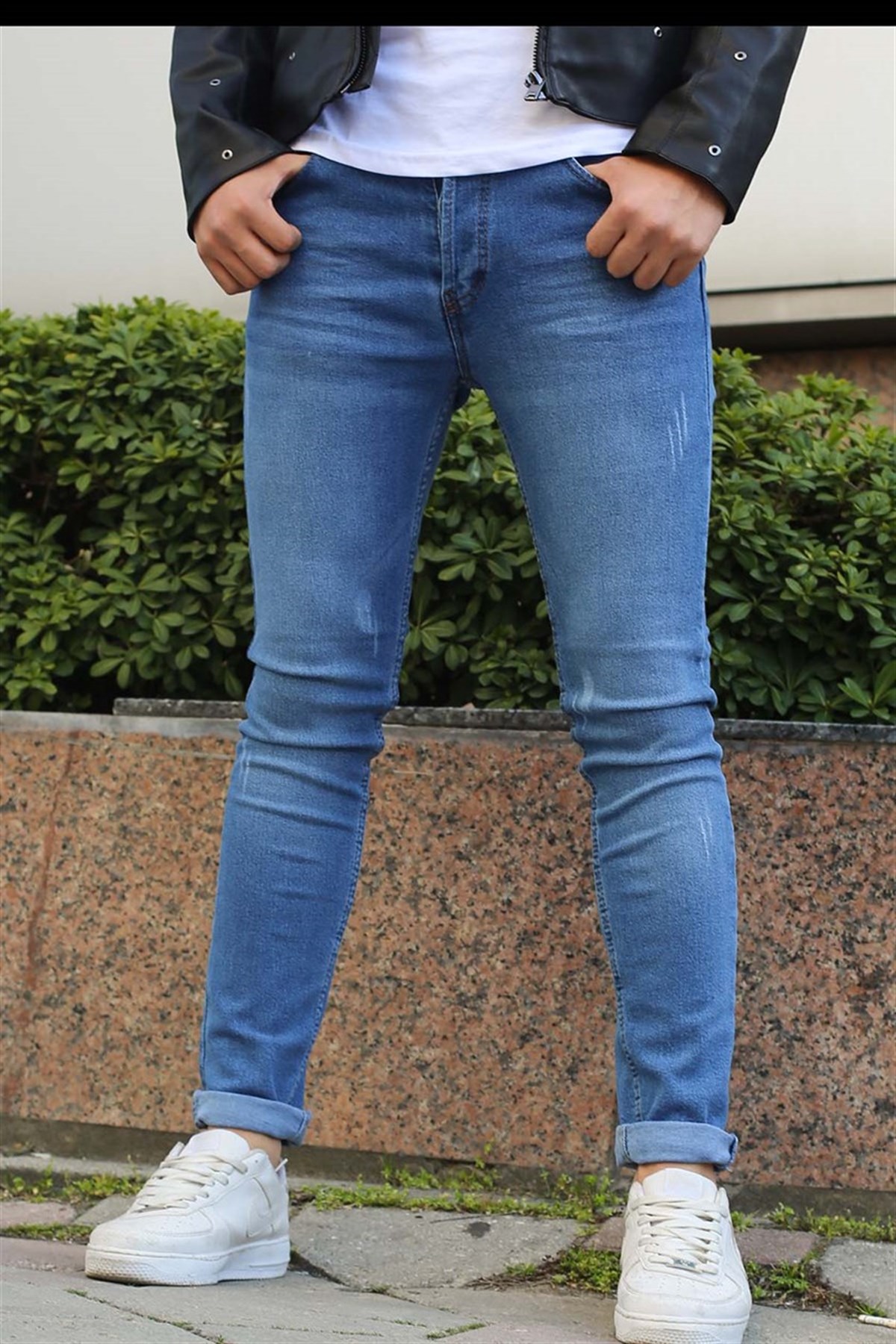 Madmext Slim Fit Mavi Jeans MDX9010