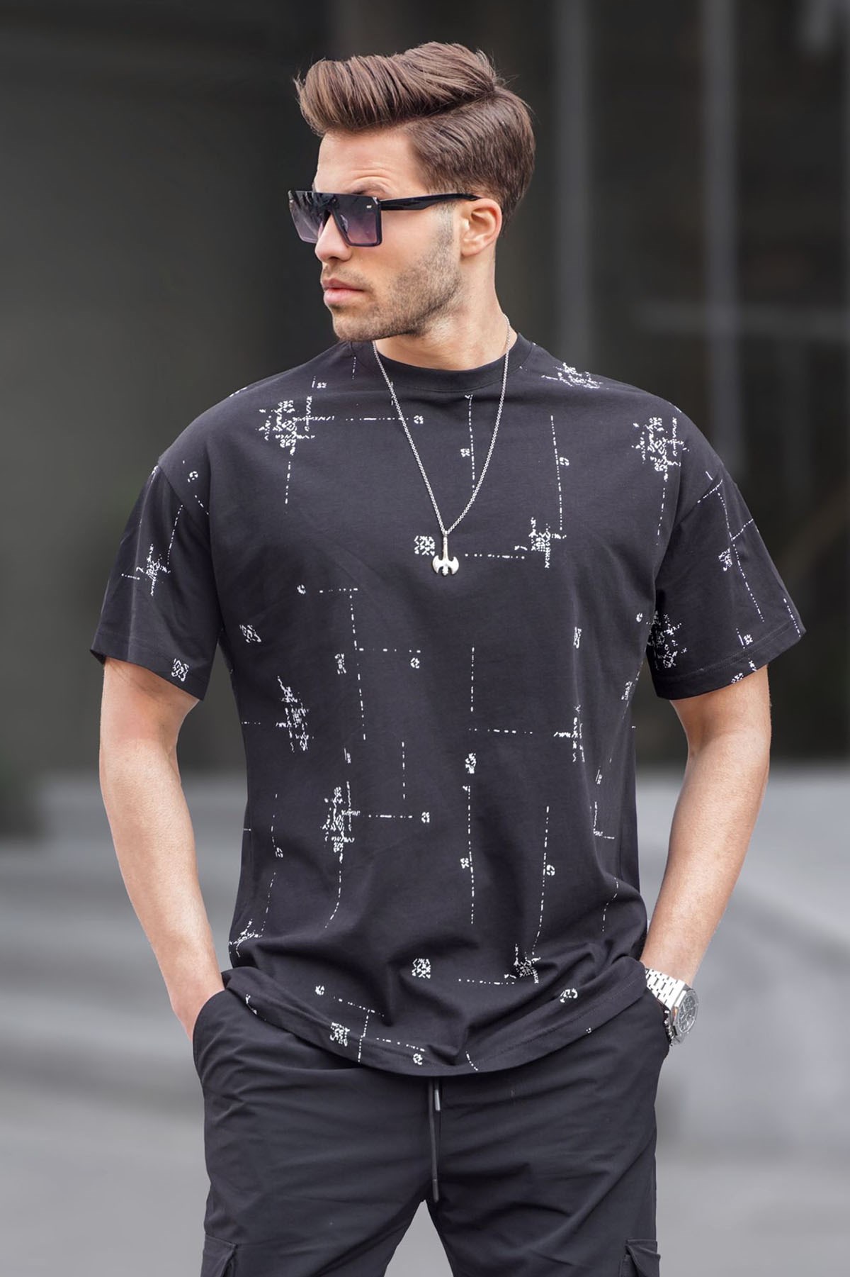 me カットソー Beyaz Kadın Koton X Zeynep Bastık - Metal Aksesuar Detaylı