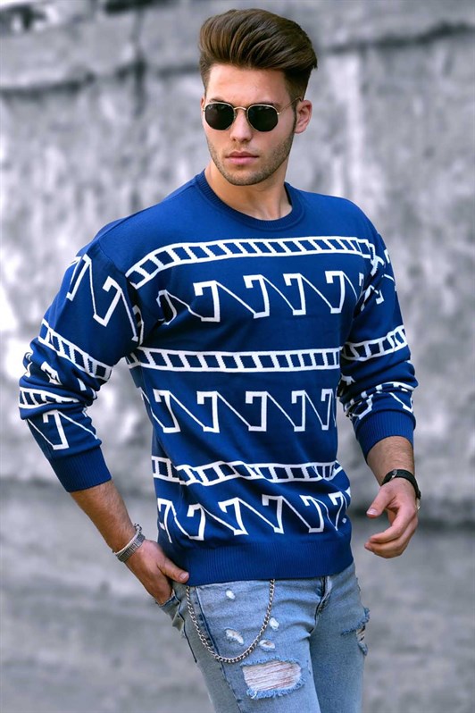 madmext-mavi-desenli-erkek-