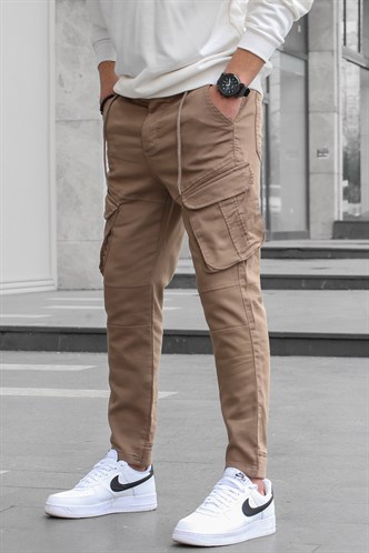 Camel cargo joggers hotsell