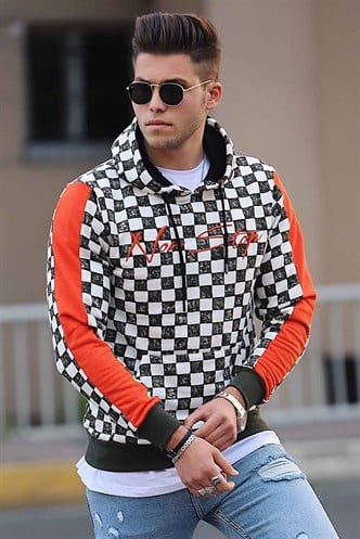 Trapstar chequered shop hoodie