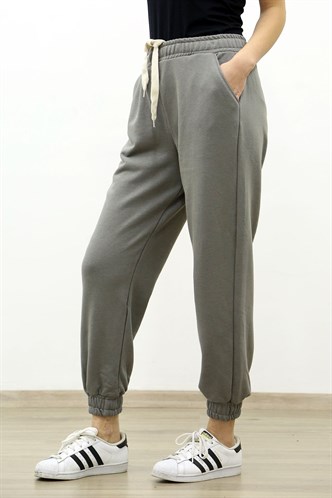 Mad Girls Dark Grey Basic Sweatpants MG304