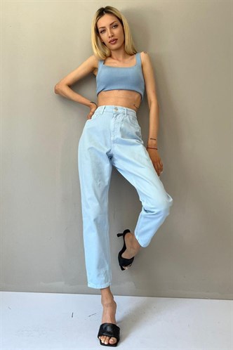 Mad Girls Mom Wear White Jeans MG1336