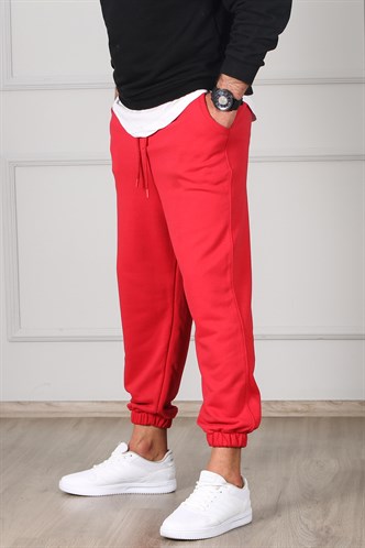 Mens red store athletic pants