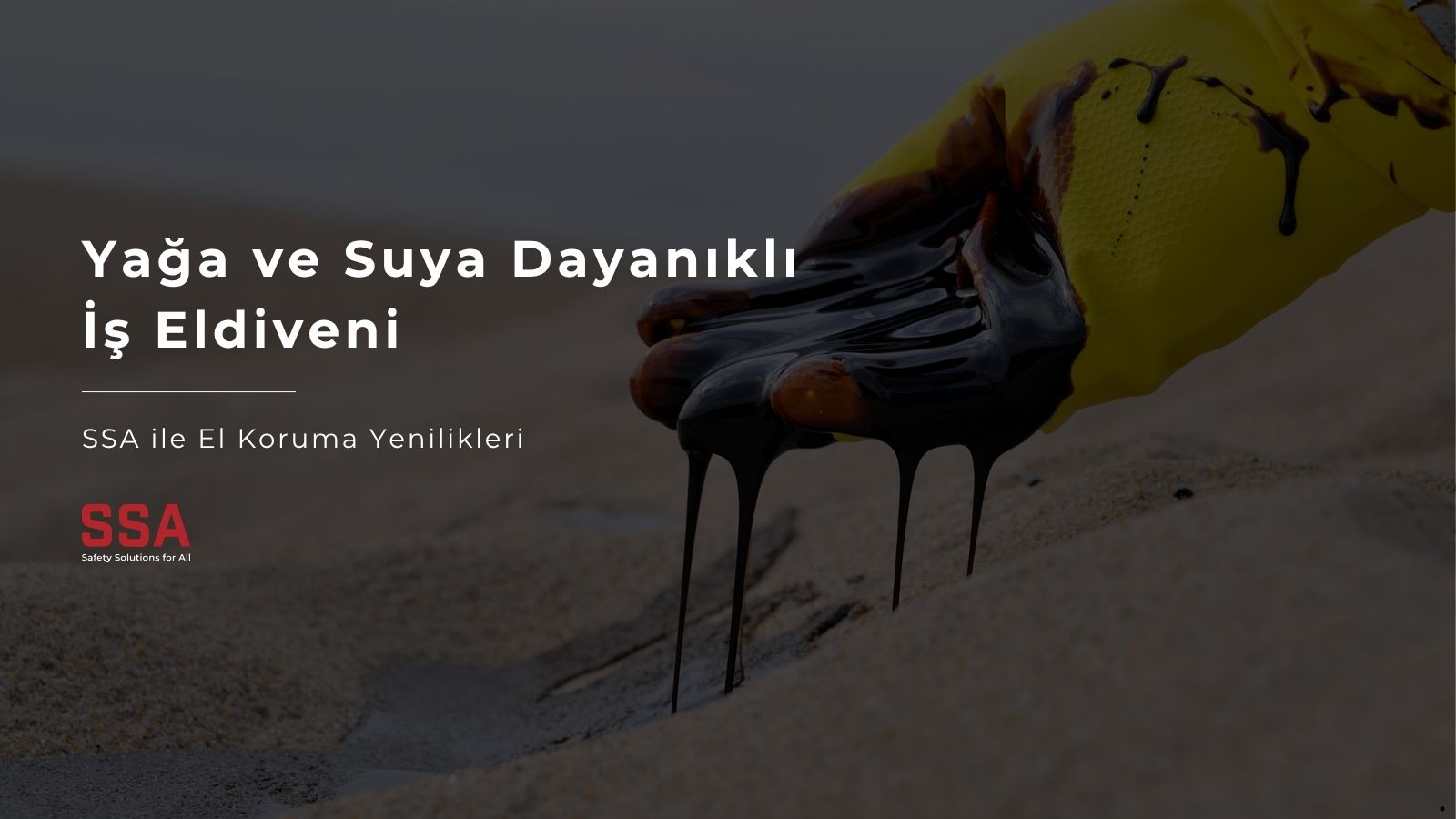 yağa ve suya dayanıklı eldivenler