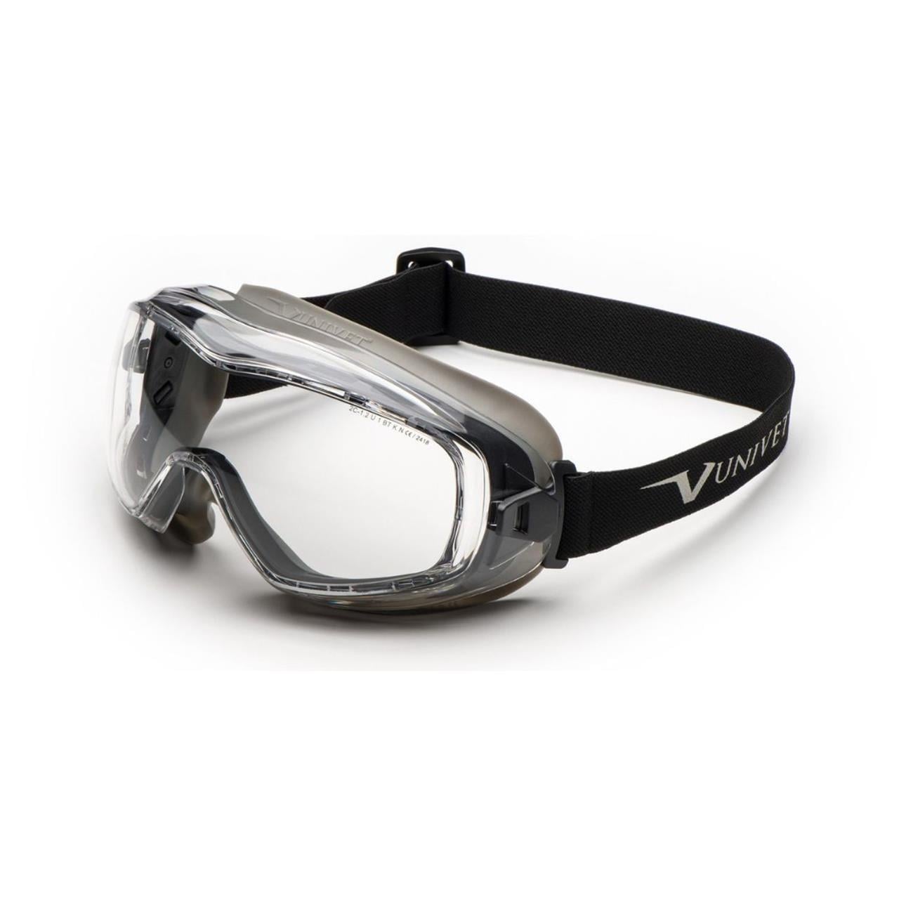 Univet 620 UP Clear Gözlük Üstü Goggle İş Gözlüğü