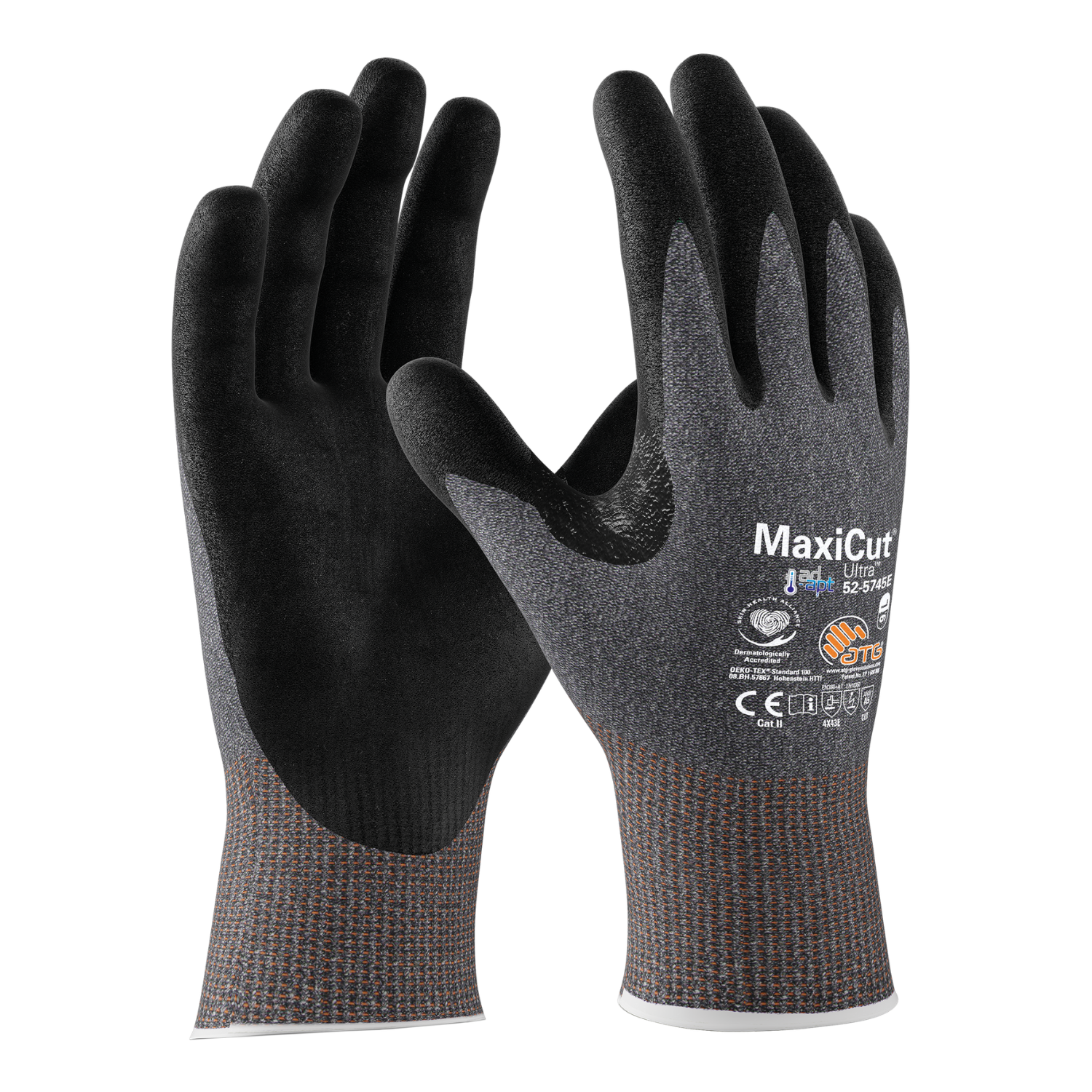 ATGATG MaxiCut® Ultra™ 52-5745E with AD-APT® Kuru Ortamlar İçin Kesilme Dirençli İş Eldiveni52-5745E/10