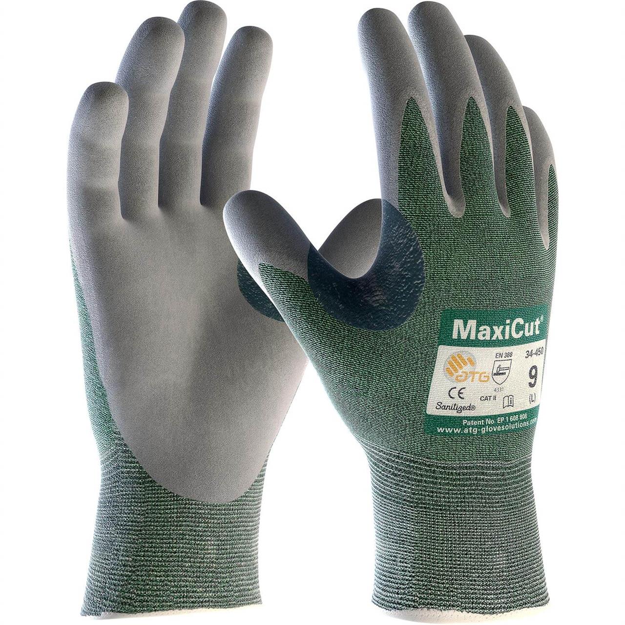 MaxiCut® 34-450 Kuru Ortamlar İçin Kesilme Dirençli İş Eldiveni