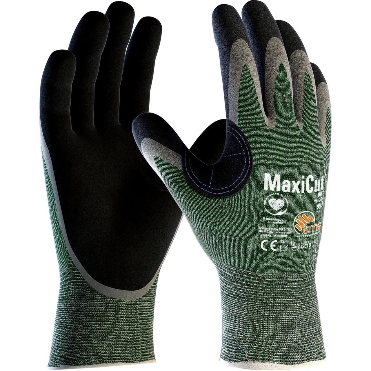 MaxiCut® Oil™ 34-304 Yağlı ve Islak Ortamlar  İçin Kesilme Dirençli İş Eldiveni