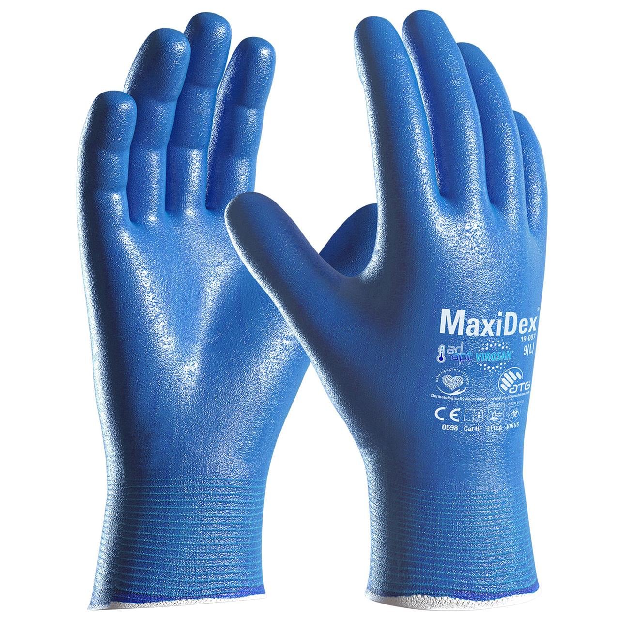 MaxiDex® 19-007 Hibrit Hijyenik İş Eldiveni