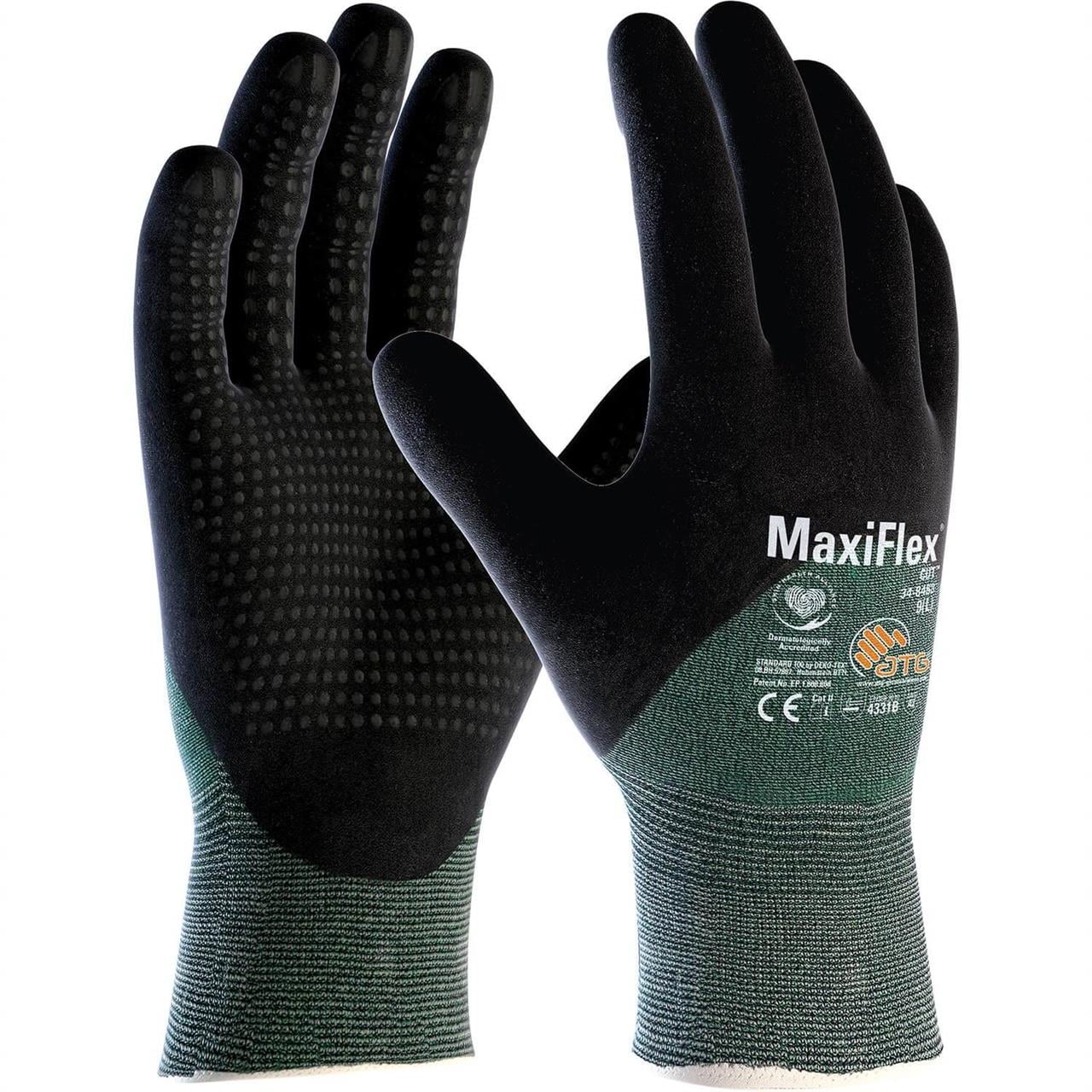 MaxiFlex® Cut™ 34-8453 Kesilme Dirençli Dotlu En İnce İş Eldiveni