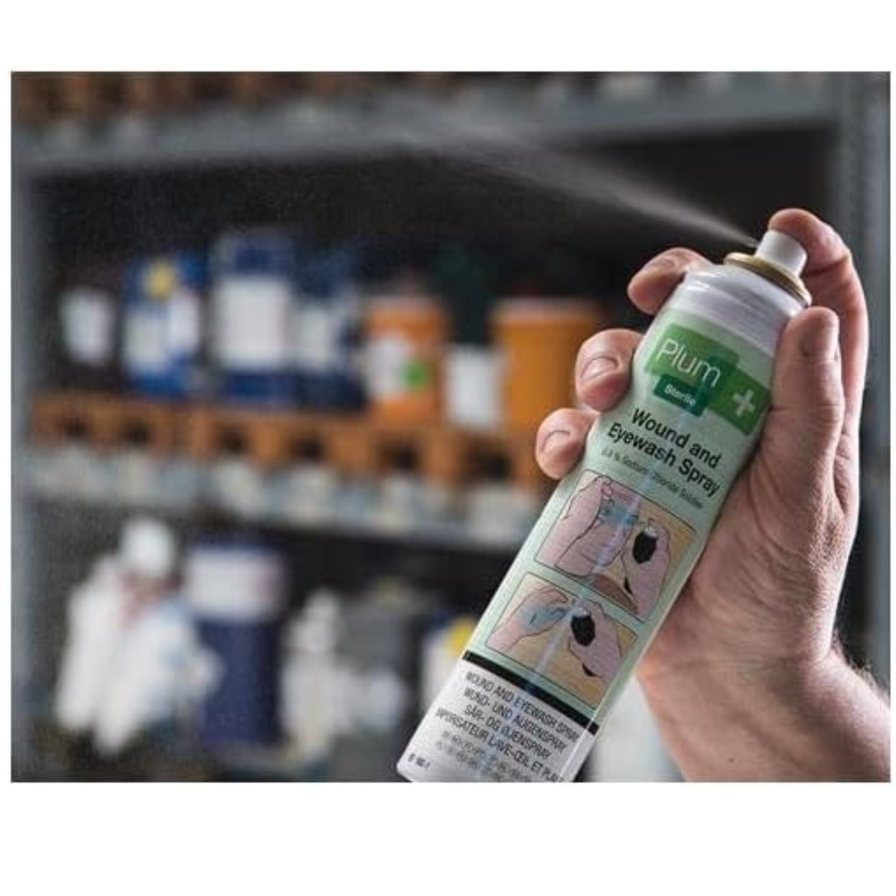 4554 Yara ve Göz Yıkama Spreyi 250 ml PLUM