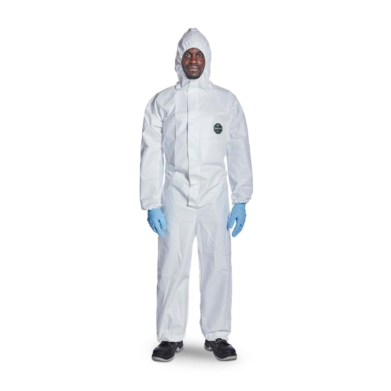 Dupont ProShield® 60 lamineli Tek Kullanımlık  Kimyasal Dayanımlı Koruyucu Tulum