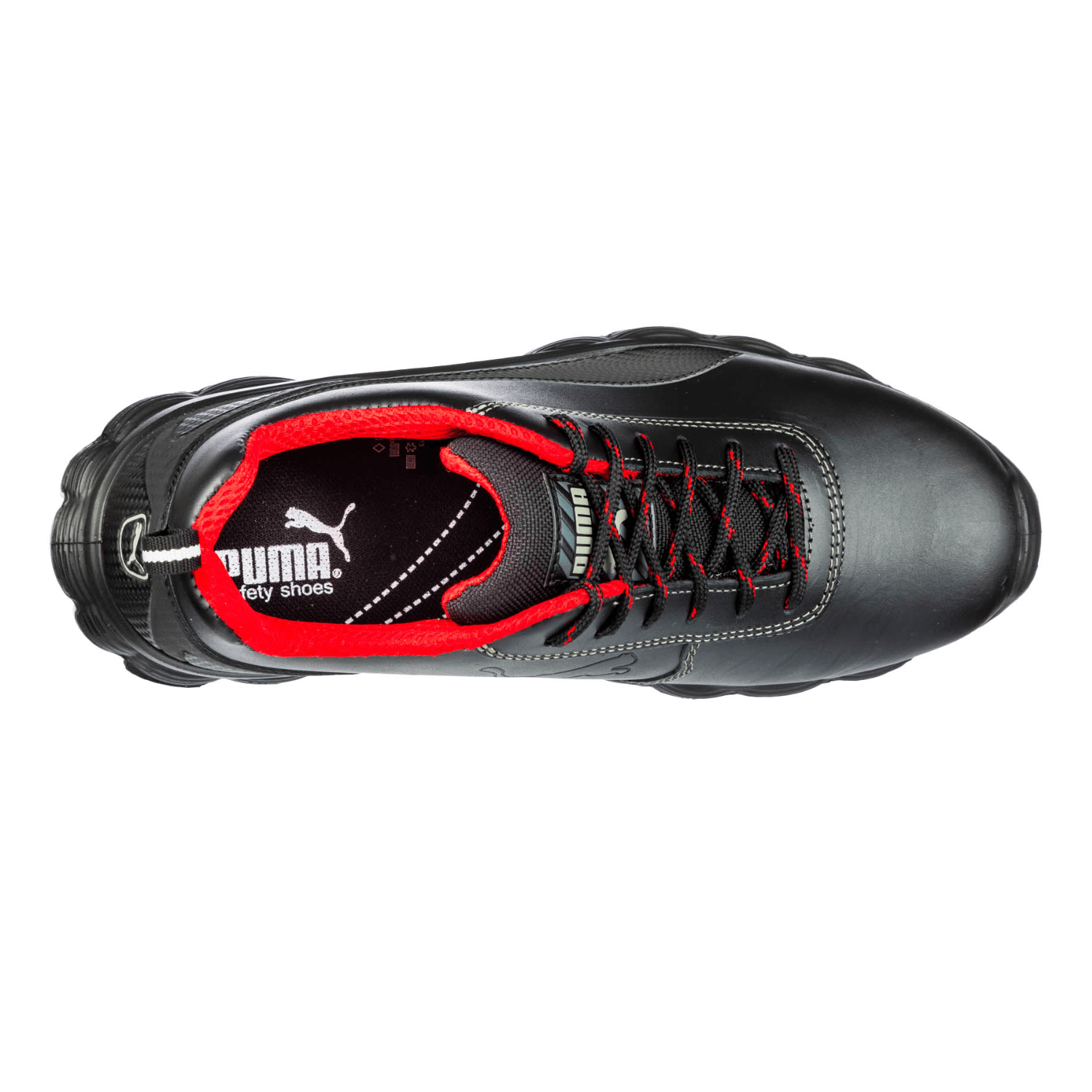 Puma Safety Condor Low Siyah Çelik Burunlu Nubuk Deri İş Ayakkabısı S3 SRC ESD