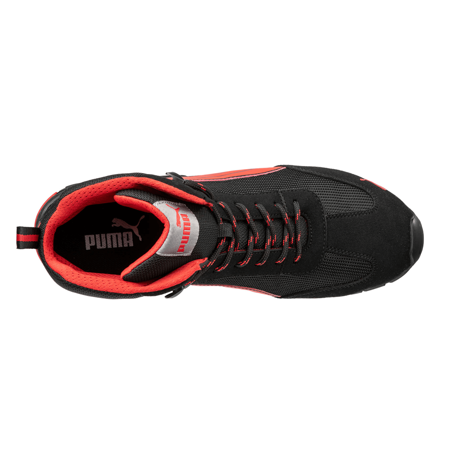 Puma Safety Madrid Mid Alüminyum Burunlu Kaydırmaz Tabanlı İş S1 PL FO SR Bilek Destekli İş Ayakkabısı