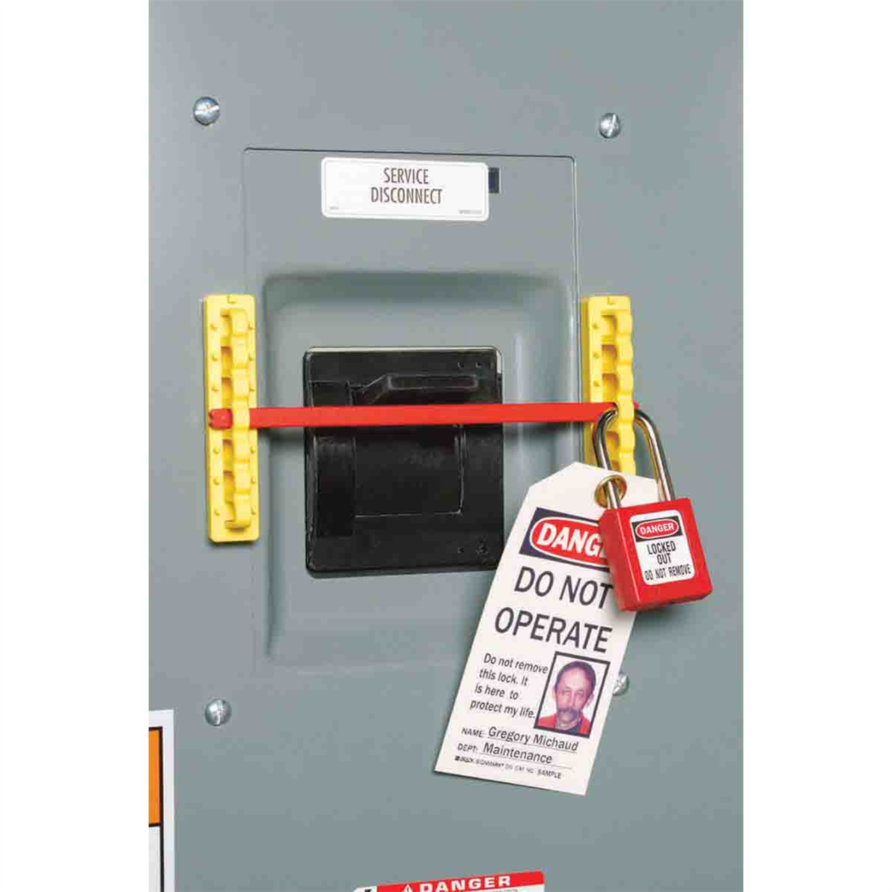 Şalter Engelleyici Kit 480-600 Volt  Brady