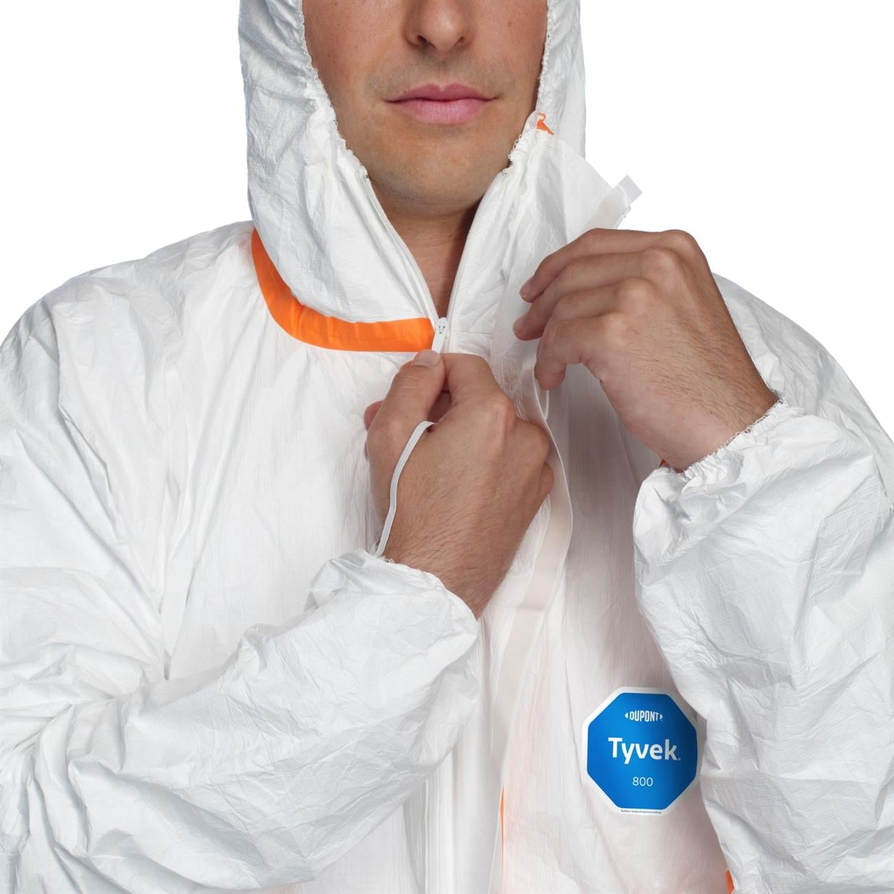 Dupont Tyvek® 800J Kapüşonlu Tek Kullanımlık Tulum