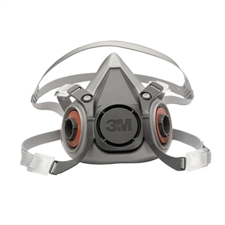3M 6000 Serisi Yeniden Kullanılabilir Yarım Yüz Solunum Maskesi, 6100,6200,6300