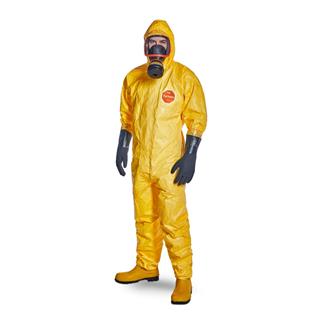 Dupont Tychem® 2000 C Fermuarlı ve Yapışkanlı Kimyasal Koruyucu Tulum