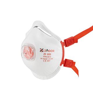 Zagor 5030 FFP3 Ventilli Konik Toz Maskesi