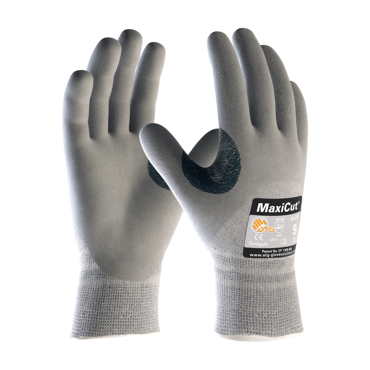 ATGATG MaxiCut® 34-471 Kuru Ortamlar İçin Kesilme Dirençli İş Eldiveni34-471/6