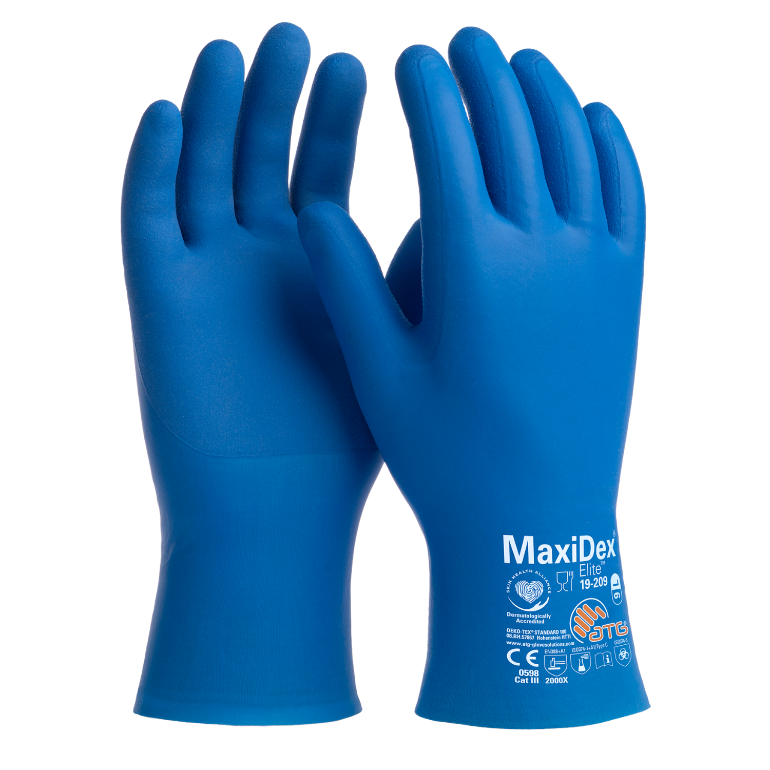 ATGATG MaxiDex® Elite 19-209 Hibrit Hijyenik İş Eldiveni19-209/10