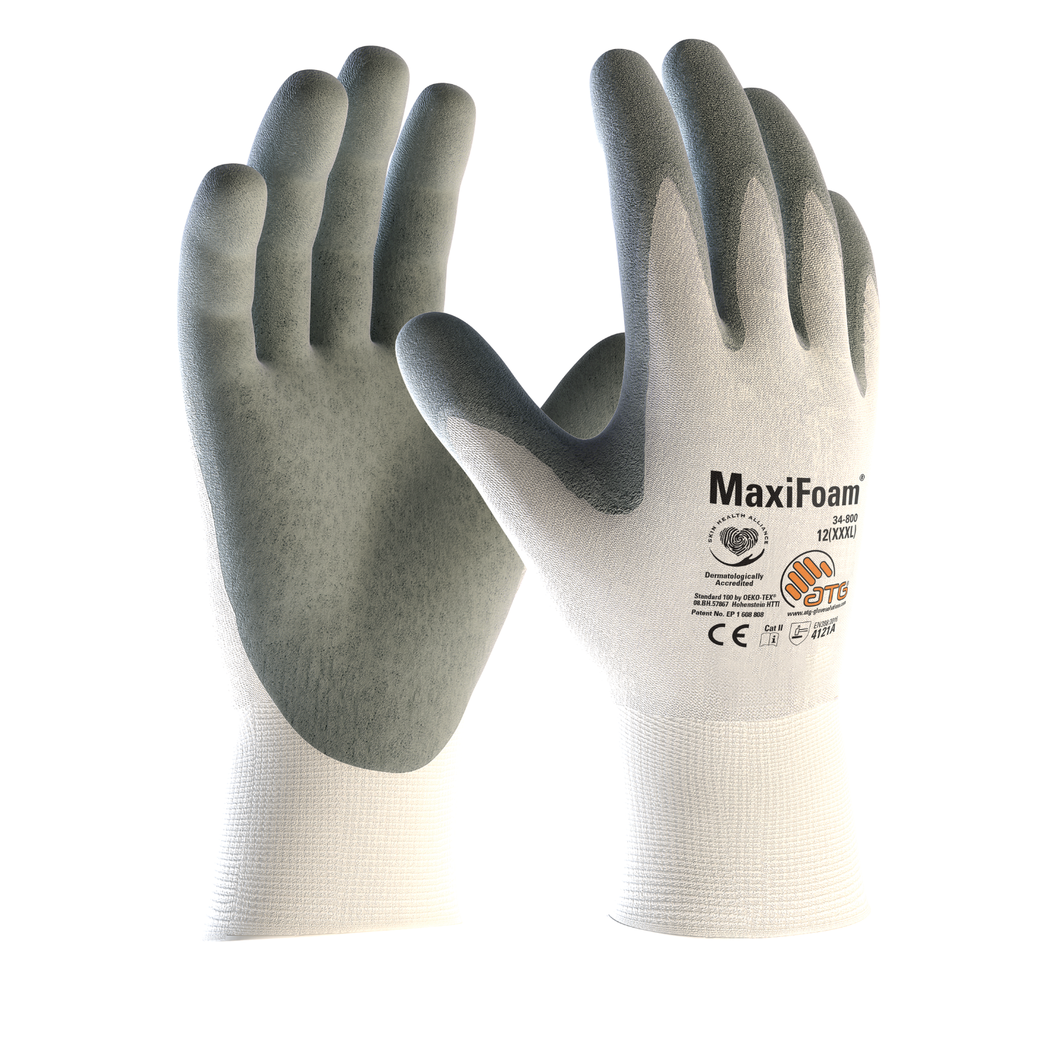 ATGATG MaxiFoam® 34-800 Nitril Köpük İş Eldiveni34-800/10