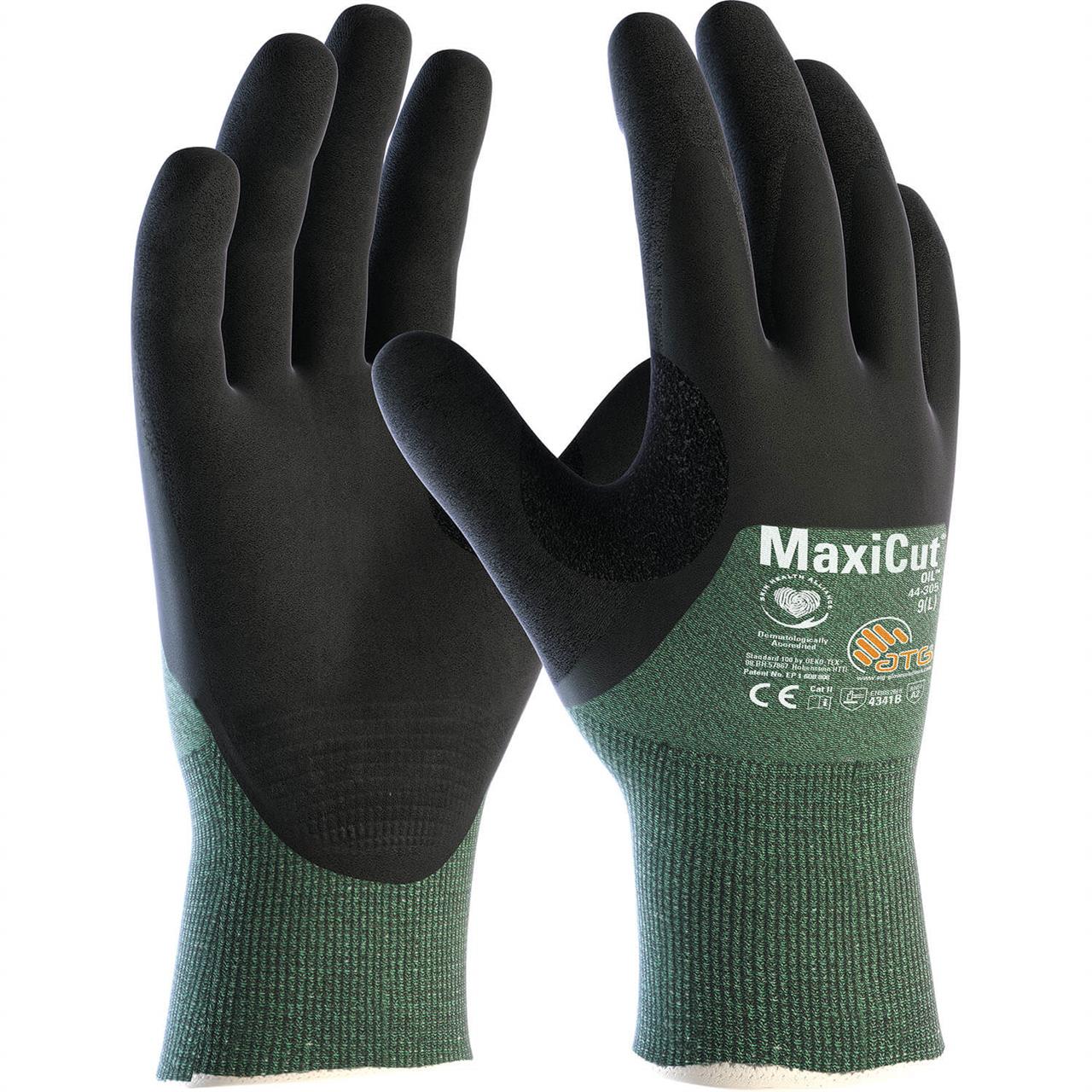 MaxiCut® Oil™ 44-305 Yağlı ve Islak Ortamlar  İçin Kesilme Dirençli İş Eldiveni