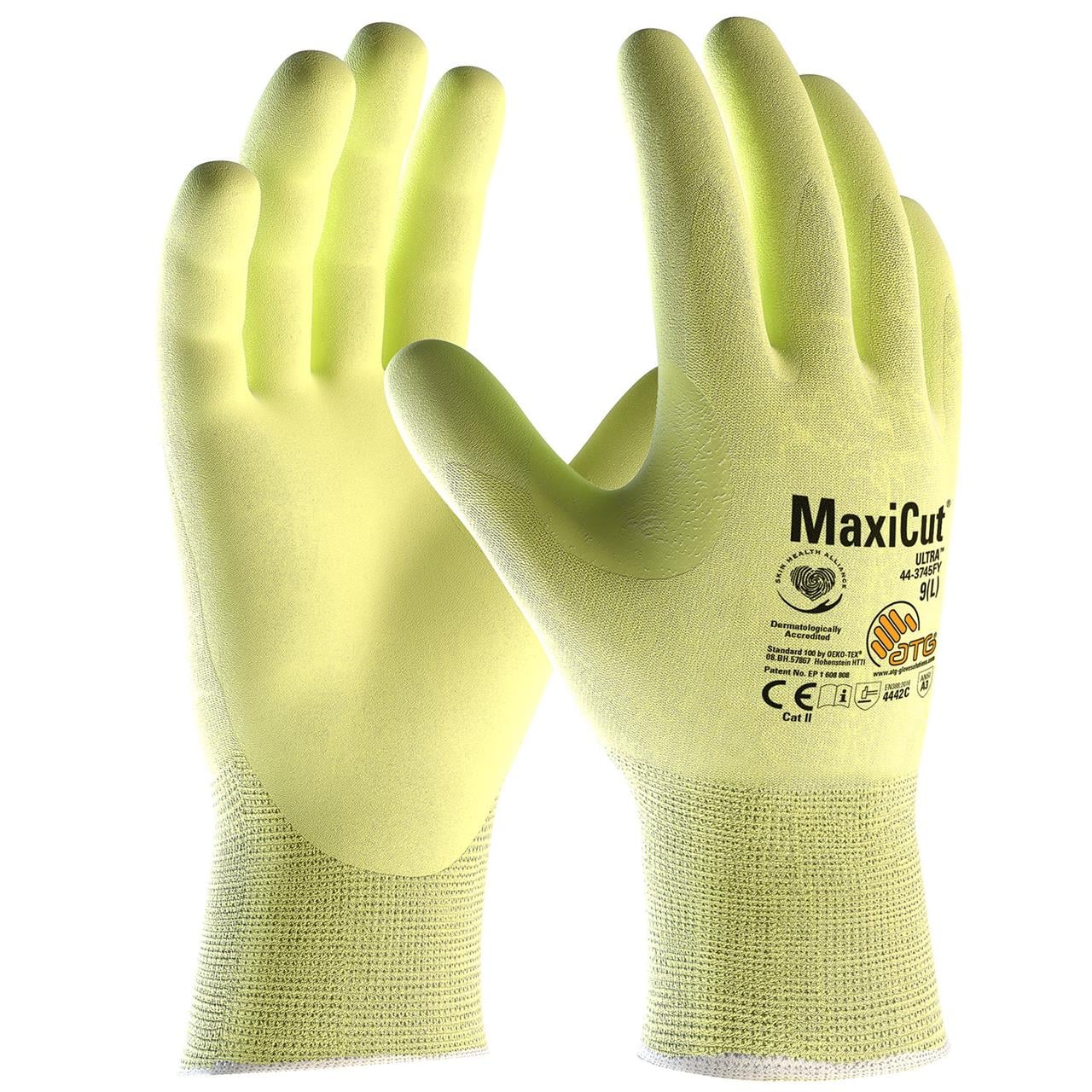 MaxiCut® Ultra™ 44-3745FY Yüksek Kesilme Dirençli En İnce İş Eldiveni