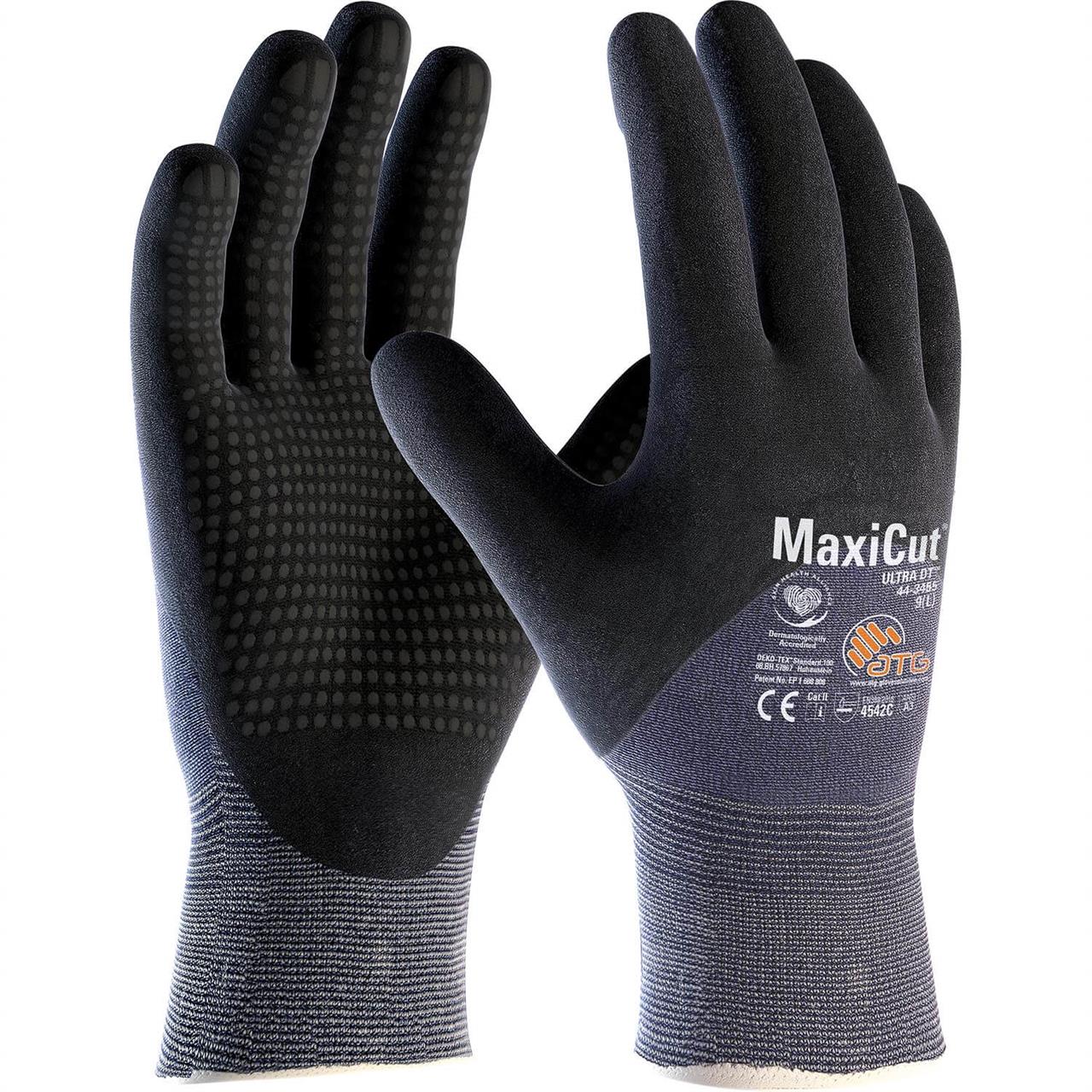 MaxiCut® Ultra DT™ 44-3455 Yüksek Kesilme Dirençli Dotlu İş Eldiveni