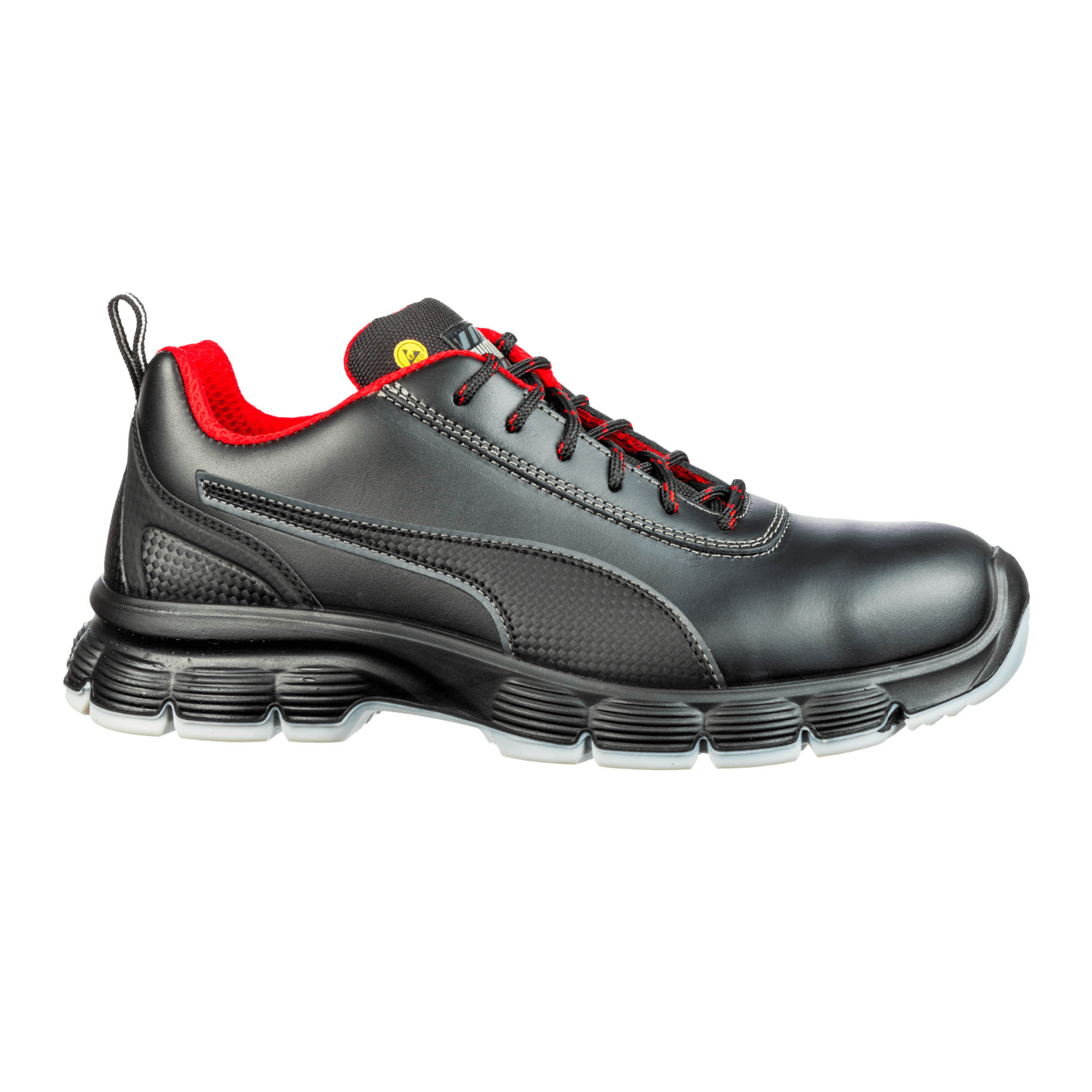 Puma SafetyPUMA Safety Condor Low Siyah Çelik Burunlu Nubuk Deri İş Ayakkabısı S3 SRC ESD640521-CLB/39