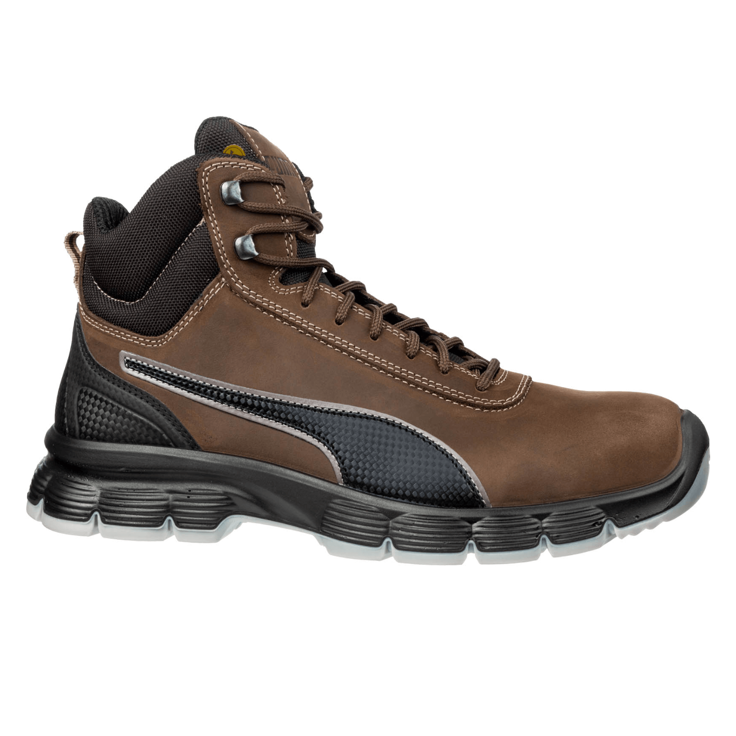 Puma SafetyPuma Safety Condor Mid Çelik Burunlu Nubuk Deri İş Ayakkabısı S3 SRC ESDPMA RBND 00005/39
