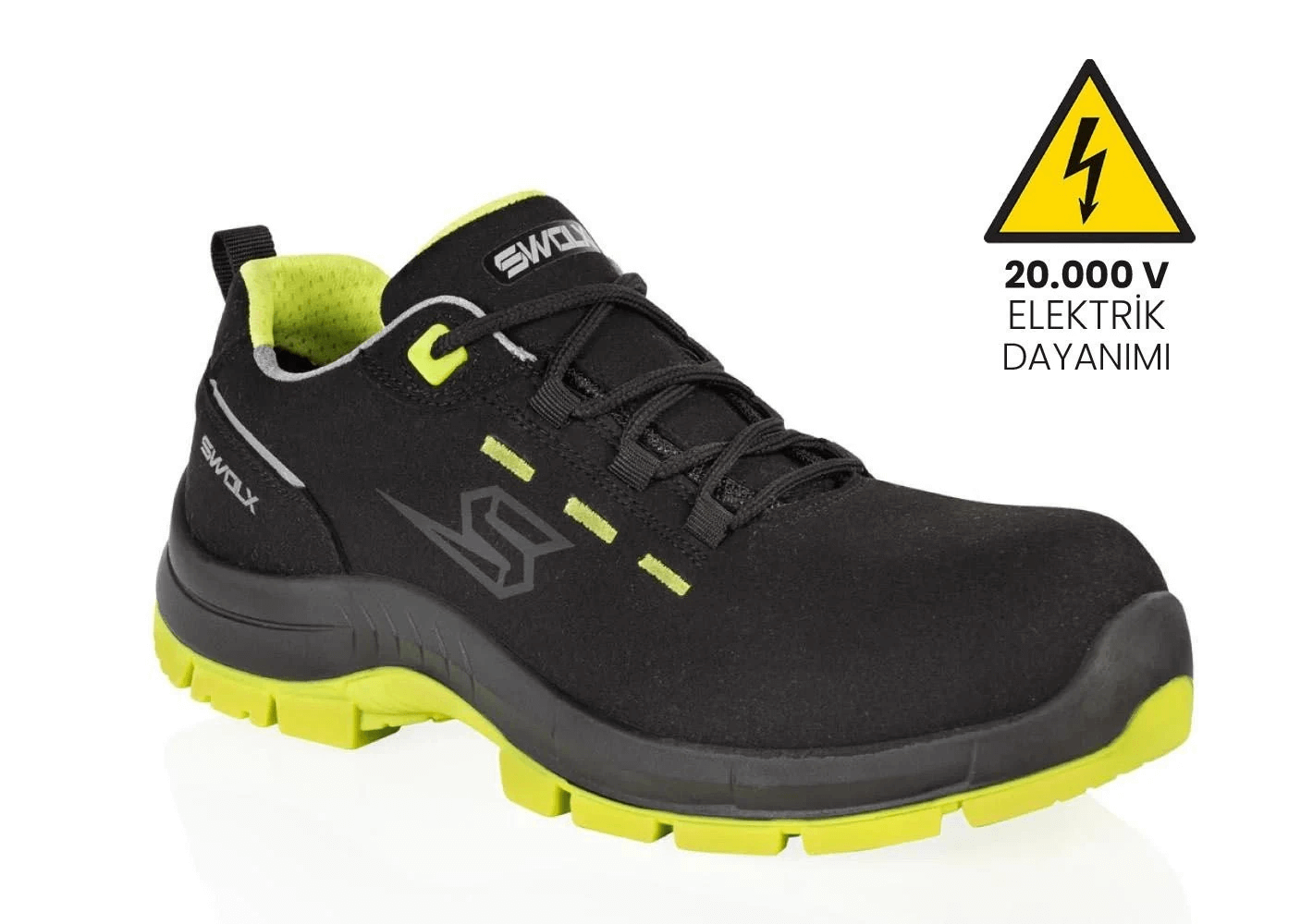 SWOLXSwolx COMBO-X 100 S3 Elektrikçi İş Ayakkabısı Yüksek Voltaj DayanımlıCOMBO-X 100S3-E/37