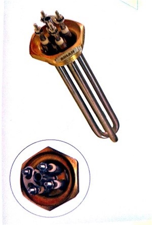 1 1/4 8,5MM CR-Nİ 30CM 3000W İKİ ELEMANLI REZİSTANS