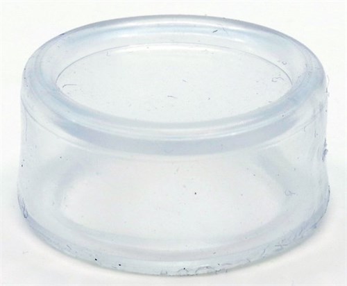 22 mm BUTON KORUMA KILIFI SİLİKON ŞEFFAF (YAYLI BUTON İÇİN)