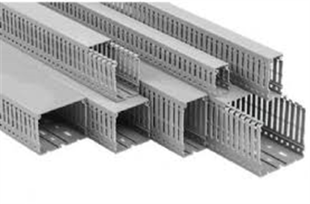 25X40 DELİKLİ KANAL GRİ