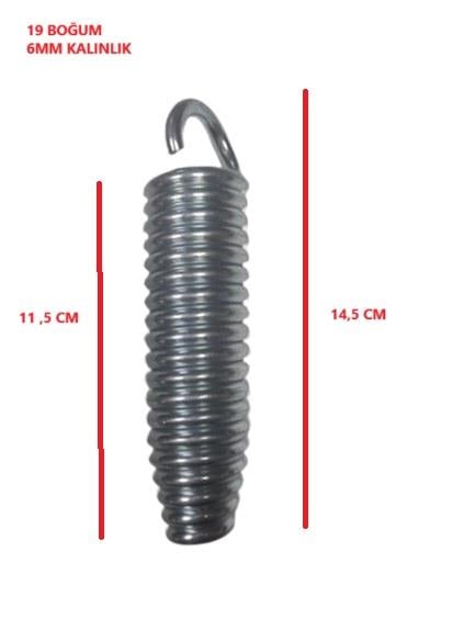 ASKI YAYI 6MM (10-15KĞ 11,5CM 19 BOĞUM)