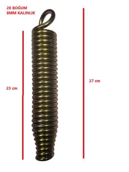 ASKI YAYI 8MM (20-30-40KĞ 23CM 28 BOĞUM)