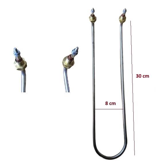 BENMARİ REZİSTANSI U TİPİ KIVRIK 1000W 30CM 8,5MM CR-Nİ