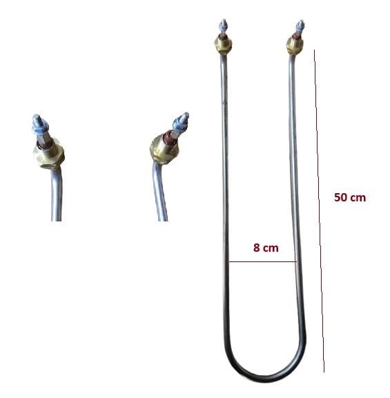 BENMARİ REZİSTANSI U TİPİ KIVRIK 2000W 50CM