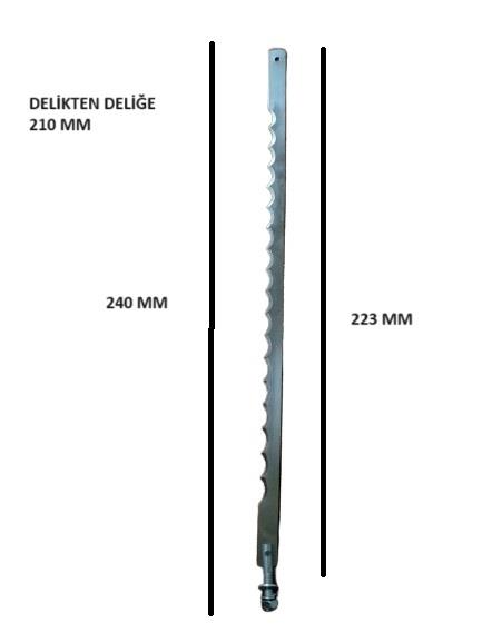 EKMEK DİLİMLEME MAKİNESİ BIÇAK PİMLİ 22,3CM