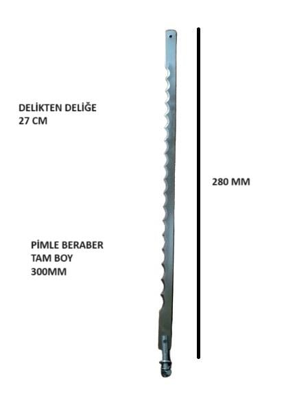 EKMEK DİLİMLEME MAKİNESİ BIÇAK PİMLİ 28 CM