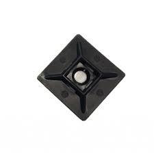 ENTES YAPIŞKAN KROŞE SİYAH 19X19MM TS2-1 (PAKET 100 AD)