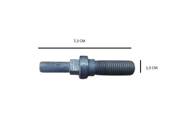 ET KIYMA HELEZON MİL 22 NO BOY : 7,3 CM DİŞ ÇAPI : 1,5 CM