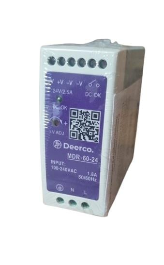 MDR-60-24 GÜÇ KAYNAGI 2,5A 60W 24VDC