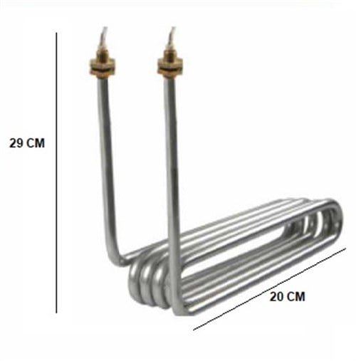 Q8,5MM 29*20CM 220V 3500W CR-Nİ FRİTÖZ REZİSTANSI